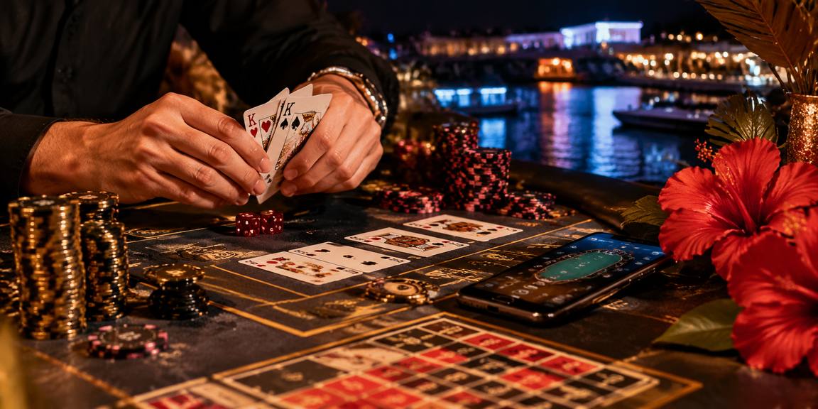 Meja Live Casino dengan Dealer Sebenar